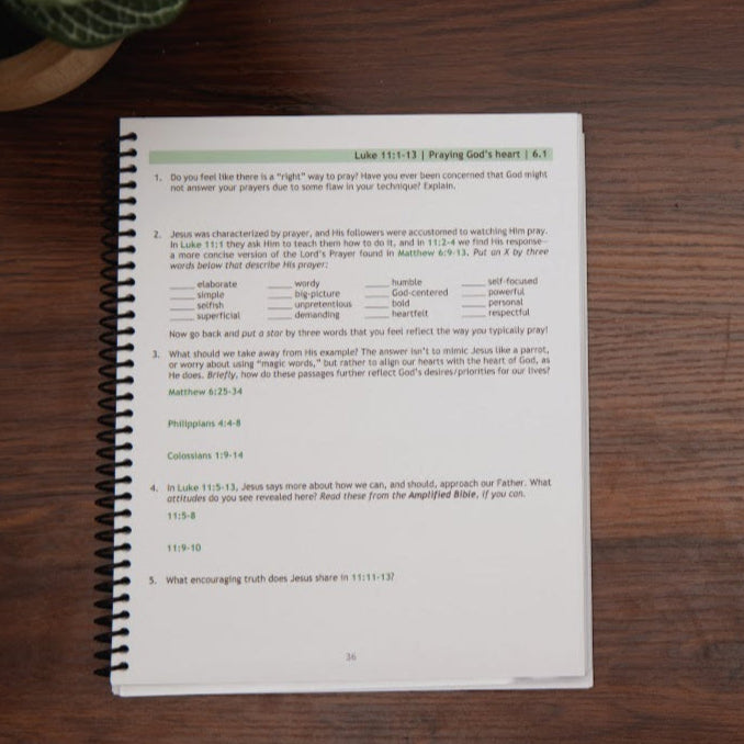 Sample lesson from Know for Sure, Gospel of Luke Bible study