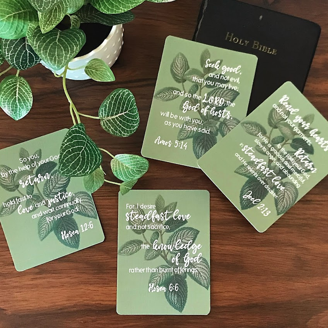 Scripture Cards (Sets of 12)