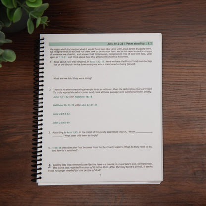 Sample lesson from Tell the Story, Book of Acts Bible study