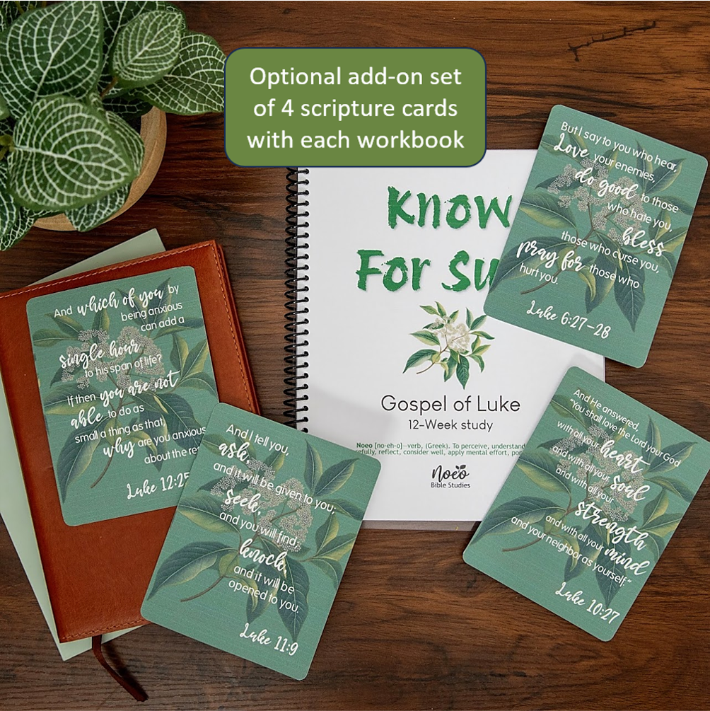 Know for Sure: Gospel of Luke Bible Study