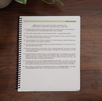 Return to Me: Minor Prophets 1 Bible Study
