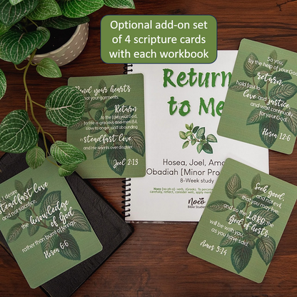 Return to Me: Minor Prophets 1 Bible Study