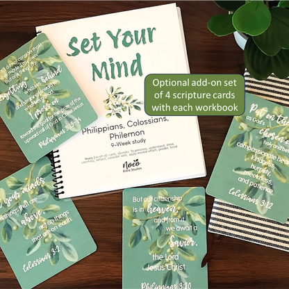 Set Your Mind: Philippians, Colossians, Philemon Bible Study